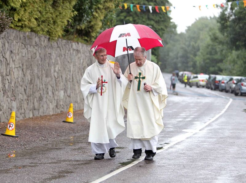 Bishop John Buckley with Fr Liam O'Driscoll at the Holy Rosary Shrine on the Lee Road in 2011. Photo: Jim Coughlan. Bishop John Buckley with Fr Liam O'Driscoll at the Holy Rosary Shrine on the Lee Road in 2011. Photo: Jim Coughlan.