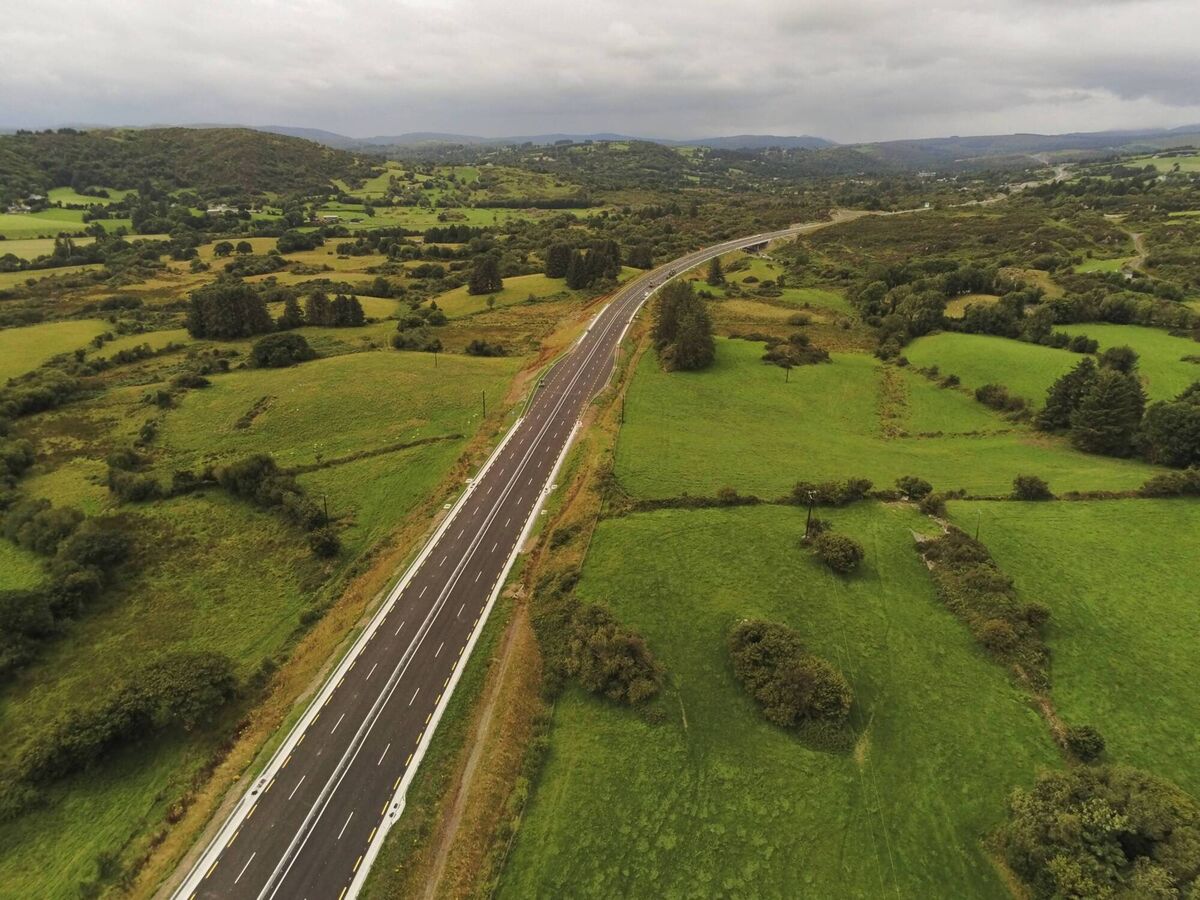Among the projects included in the tracker are the Macroom – Baile Mhúirne N22 bypass, which is complete apart from finishing works.