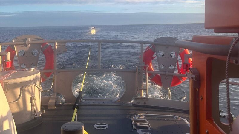 Two people rescued by RNLI off the coast of Ballycotton