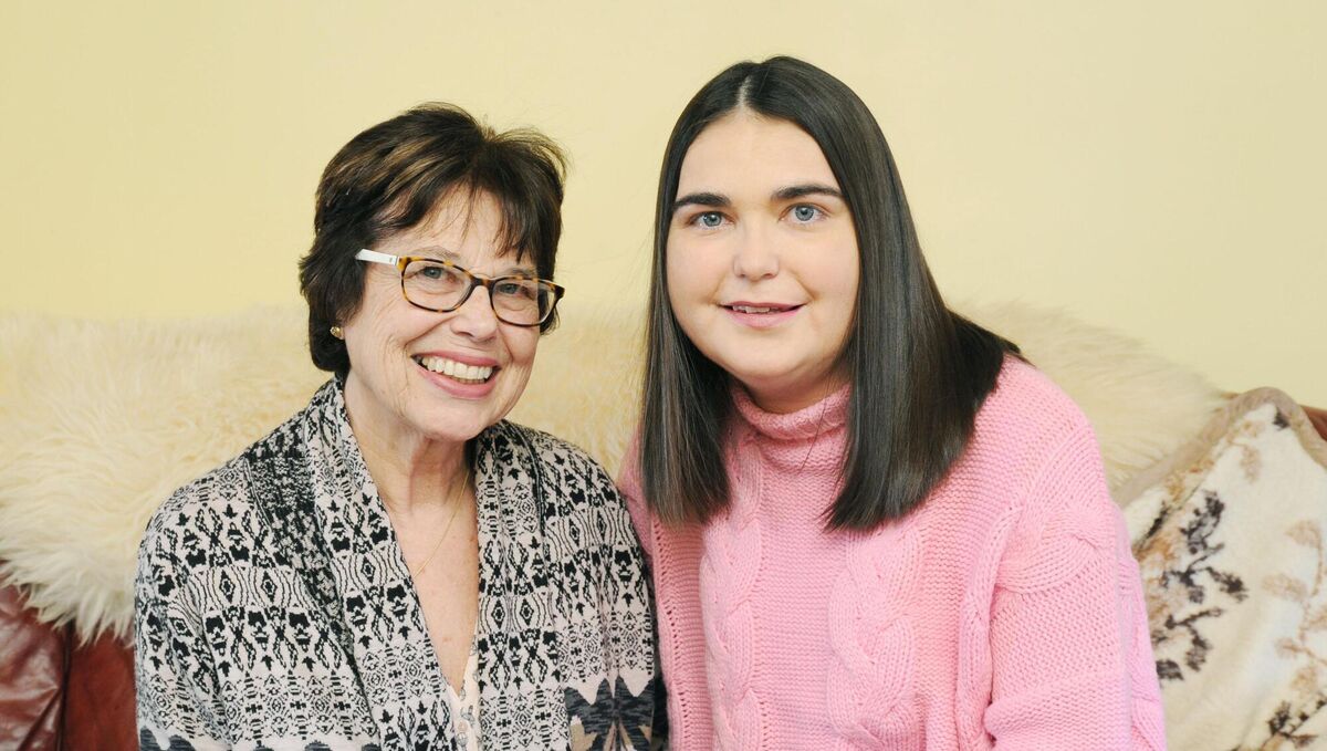Isabel Terry with her mother Deirdre. Picture: Denis Minihane. Isabel Terry with her mother Deirdre. Picture: Denis Minihane.