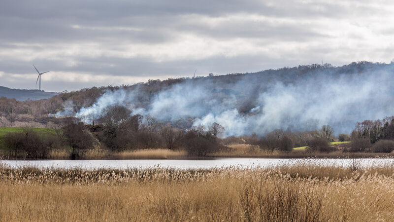High fire risk warning in place for weekend 