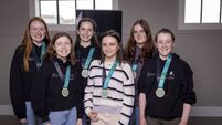 Macroom students honoured for closing  gender cycling gap