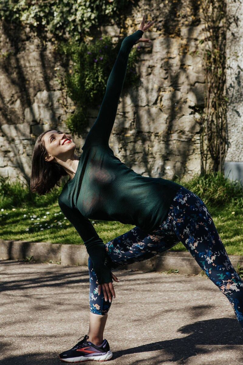 Former Olympian Dasha Sologub, who is running flexibility and agility classes in Cork. Picture: Elisa Babkina.