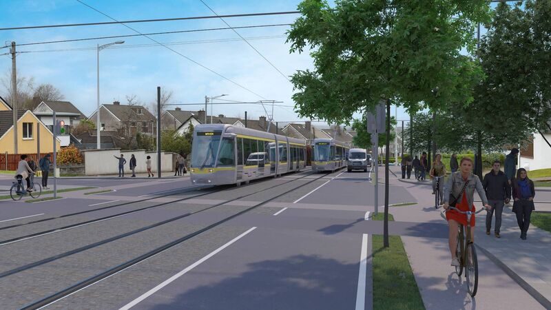 Previously unseen images show what Cork’s light rail could look like