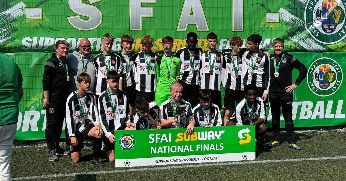 Midleton U15 team are national trophy champions thanks to their big win ...