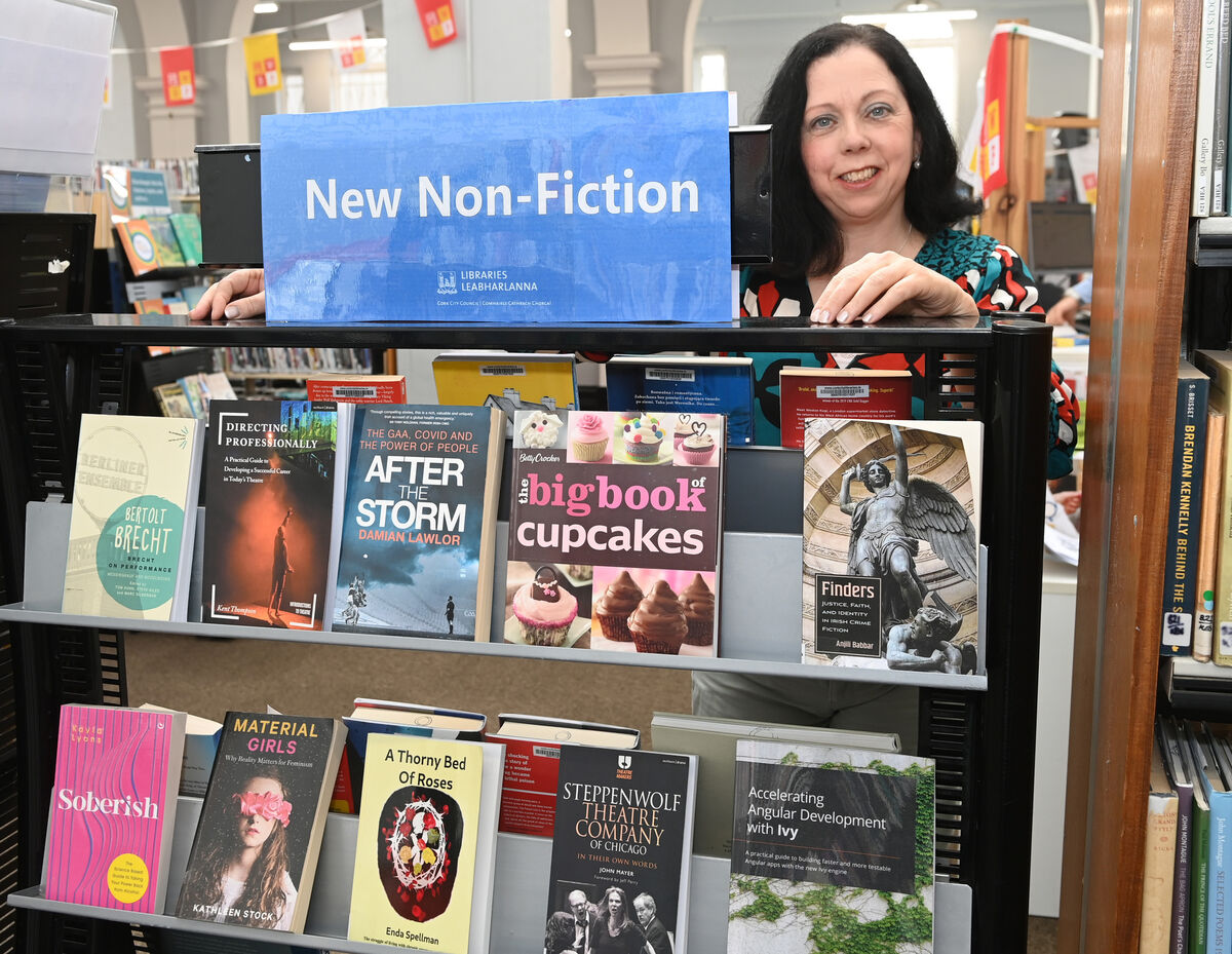Nora Harrington executive librarian bibliographic services at the Cork City library . Picture; Eddie O'Hare