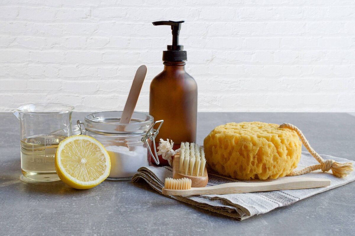 Natural cleaning products. Natural cleaning products.