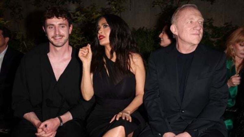 Paul Mescal sits on the front row for Gucci’s glamorous London show