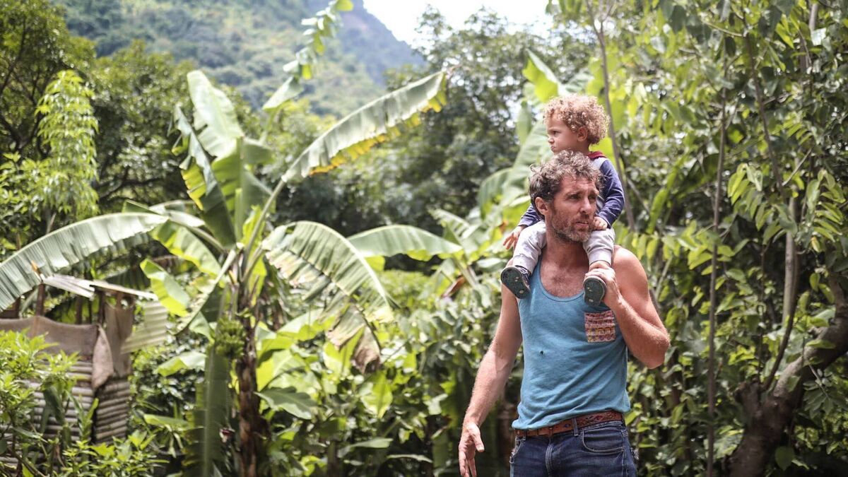 Neal Hegarty, of Tower, who now lives in Guatemala in Central America, with his son Anthony Nahuel. He loves to spend time in his garden, hiking, having barbecues with friends, or being on the water.