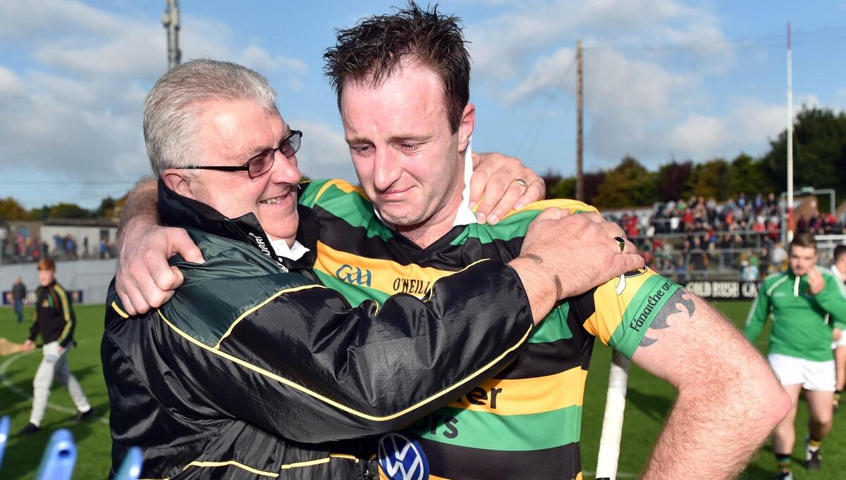An emotional Glen Rovers captain Graham Callanan after defeating Sarsfields in 2015. Picture: Eddie O'Hare