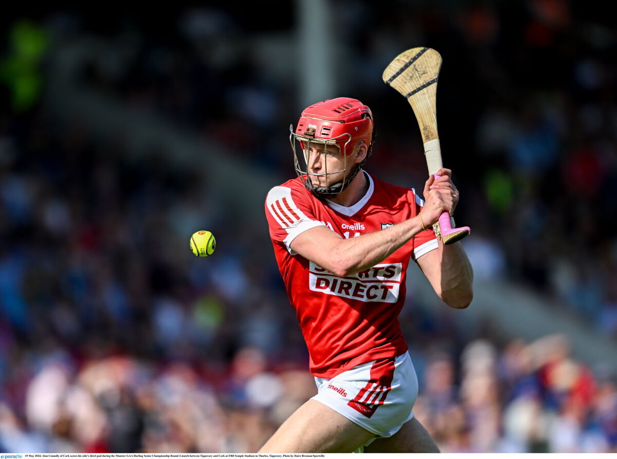 DEADLY: Alan Connolly of Cork completes his hat-trick. Picture: Daire Brennan/Sportsfile DEADLY: Alan Connolly of Cork completes his hat-trick. Picture: Daire Brennan/Sportsfile