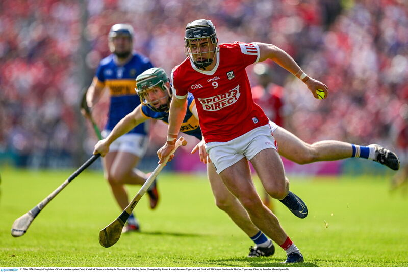 Darragh Fitzgibbon on the move at FBD Semple Stadium. Picture: Brendan Moran/Sportsfile