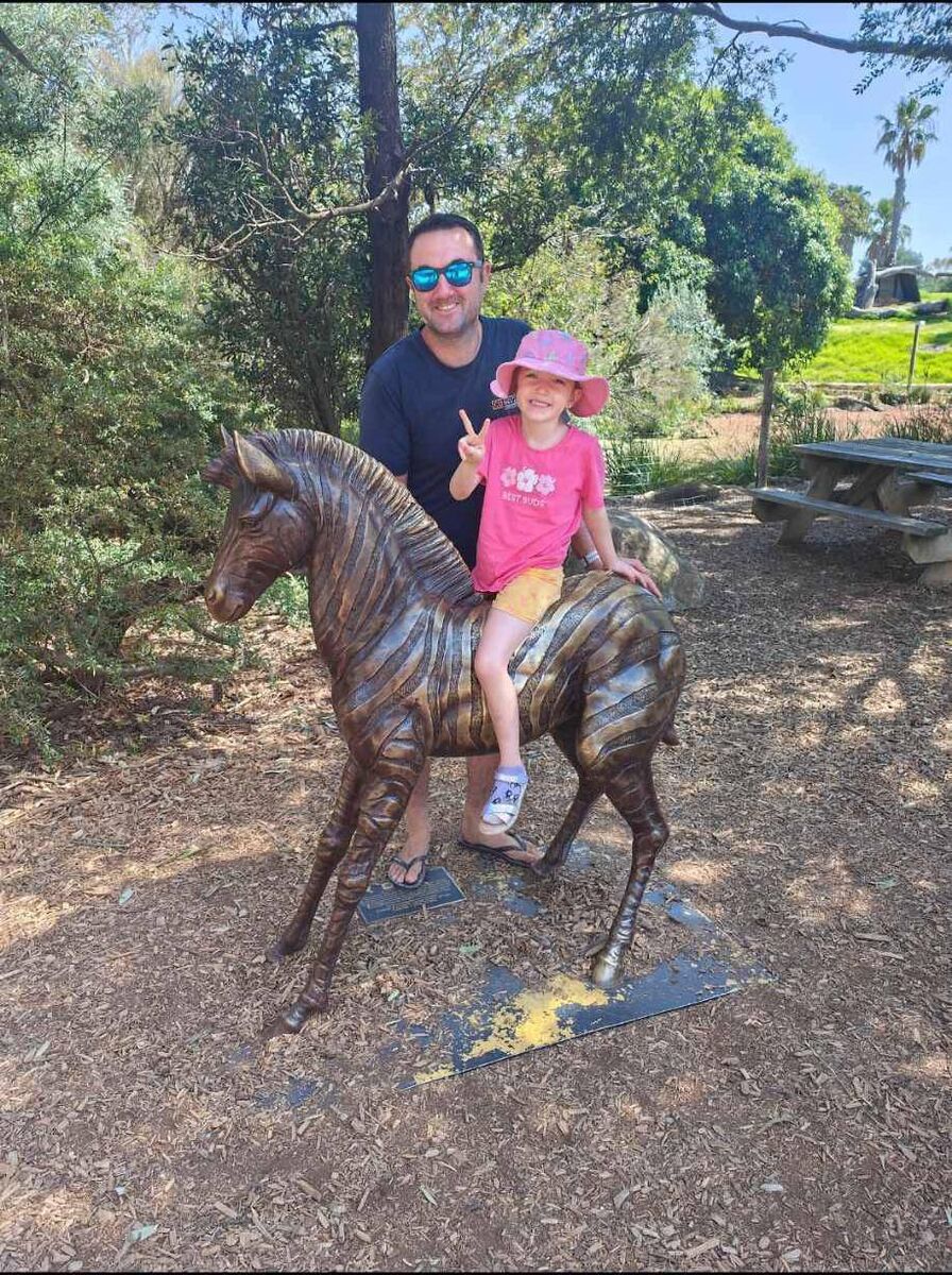 Danny with his daughter.