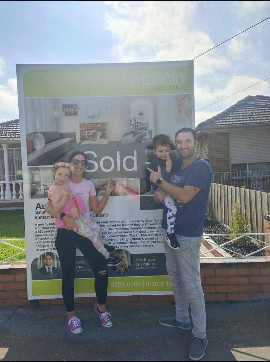 The family move into their new home in Oz soon.