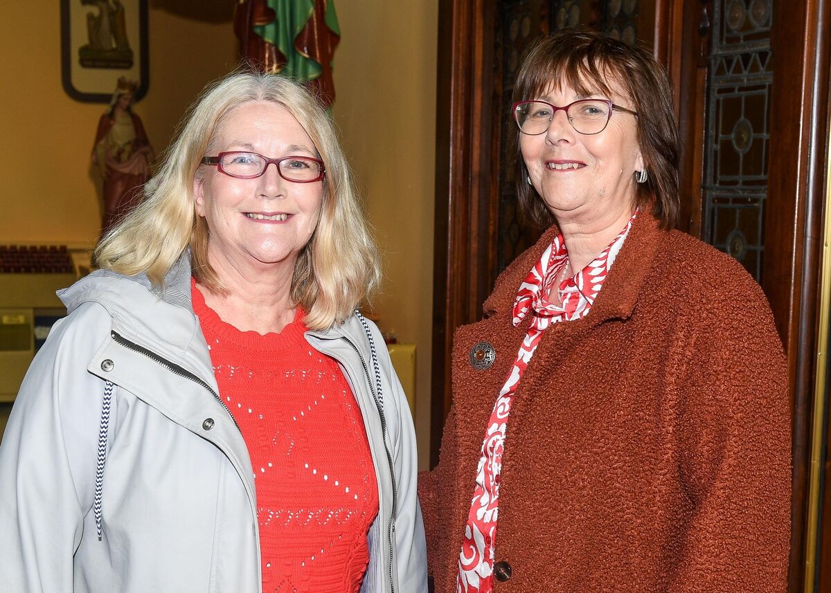 Marjorie and Ann Brickley from Wilton and Bandon, at the concert. Marjorie and Ann Brickley from Wilton and Bandon, at the concert.