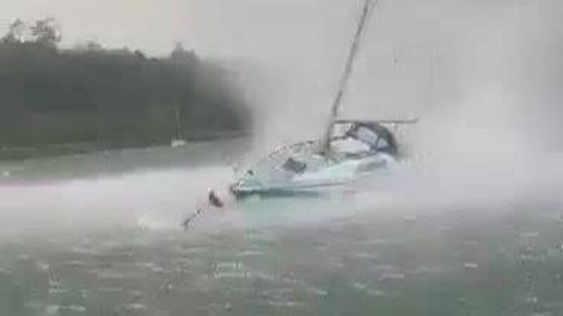 'I thought it was thunder; this tornado making its way toward me': Watch freak weather event hit Cork harbour 'I thought it was thunder; this tornado making its way toward me': Watch freak weather event hit Cork harbour