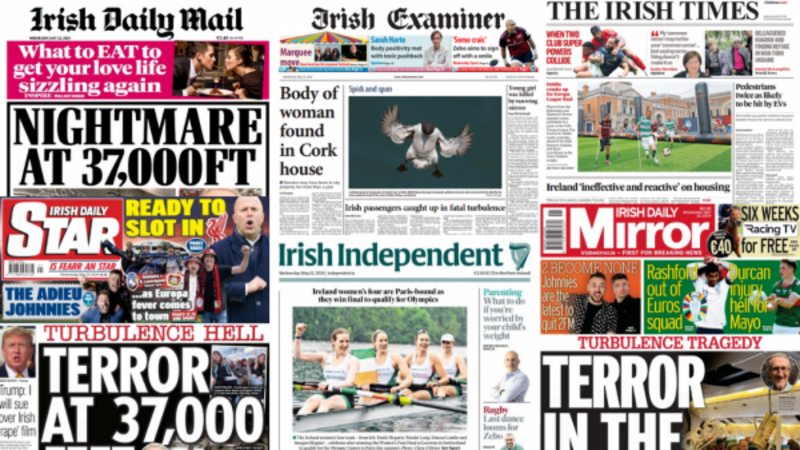 What the papers say: Wednesday's front pages