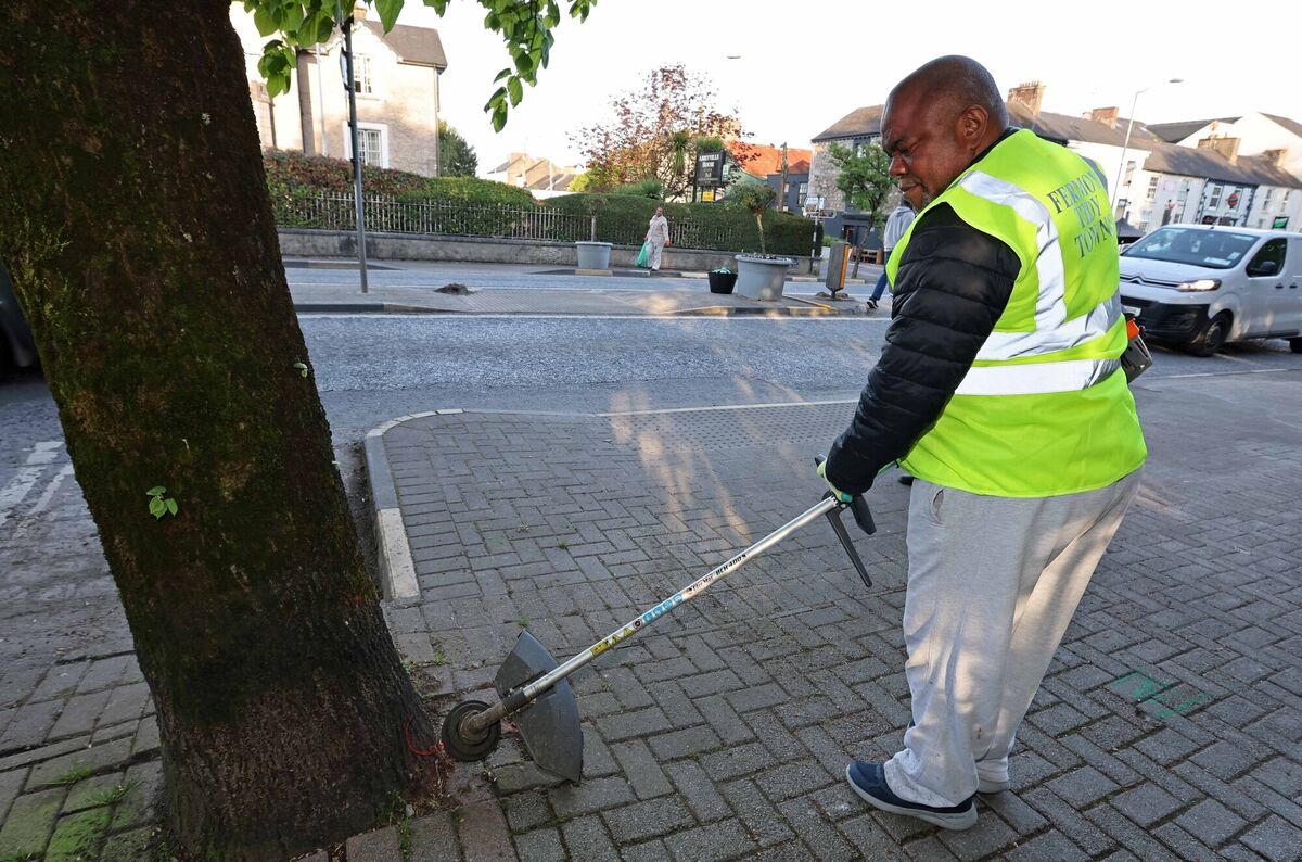  Solomom Stephen, member of Fermoy Tidy Towns. Picture: Jim Coughlan.