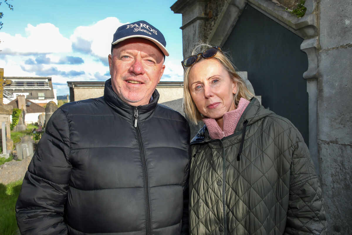 Conor and Catherine Ahern. Picture: David Creedon