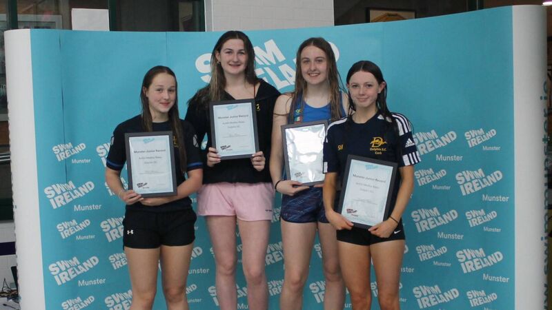 Cork Swimming: Dolphin aces break relay record in Munster Championships Cork Swimming: Dolphin aces break relay record in Munster Championships