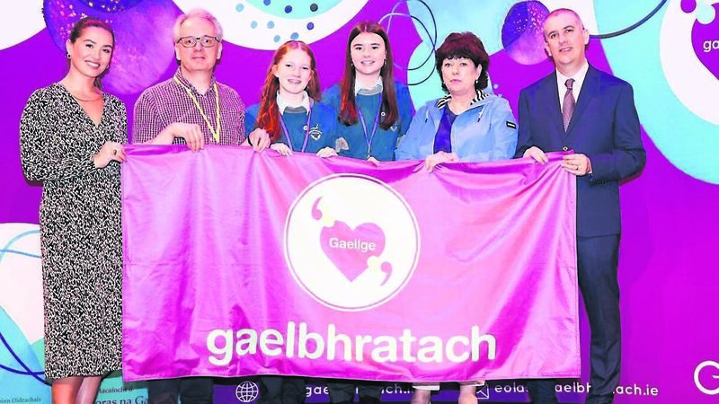 SCÉALTA CHORCAÍ: Tá an Gaelbhratach ar foluain i scoileanna Chorcaí