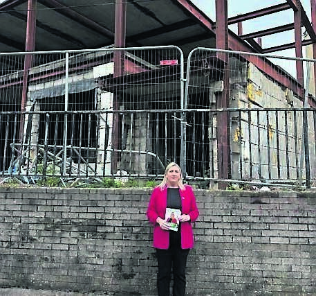 Sinn Féin candidate for Cork City North West, Michelle Gould Sinn Féin candidate for Cork City North West, Michelle Gould