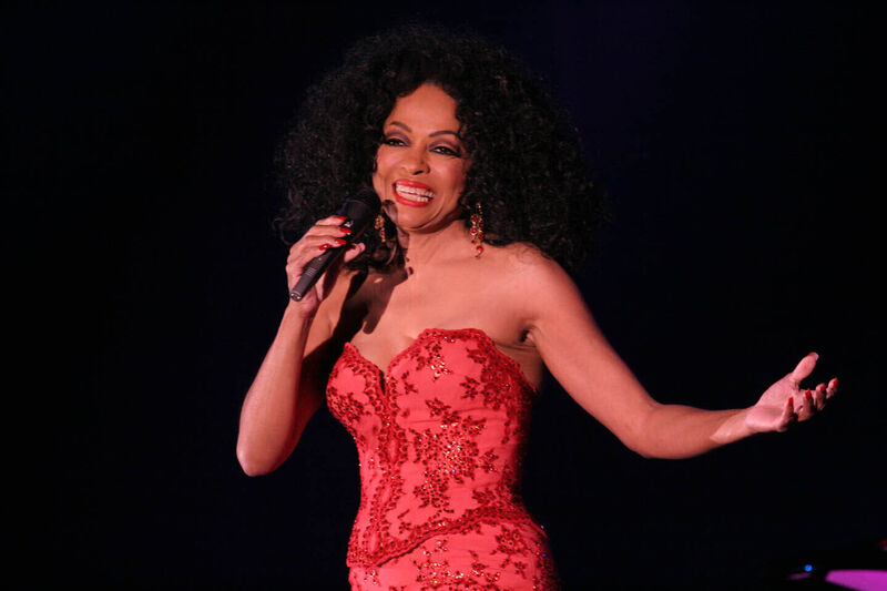 Diana Ross performing at Live at The Marquee in 2005. Picture: Donna McBride Diana Ross performing at Live at The Marquee in 2005. Picture: Donna McBride