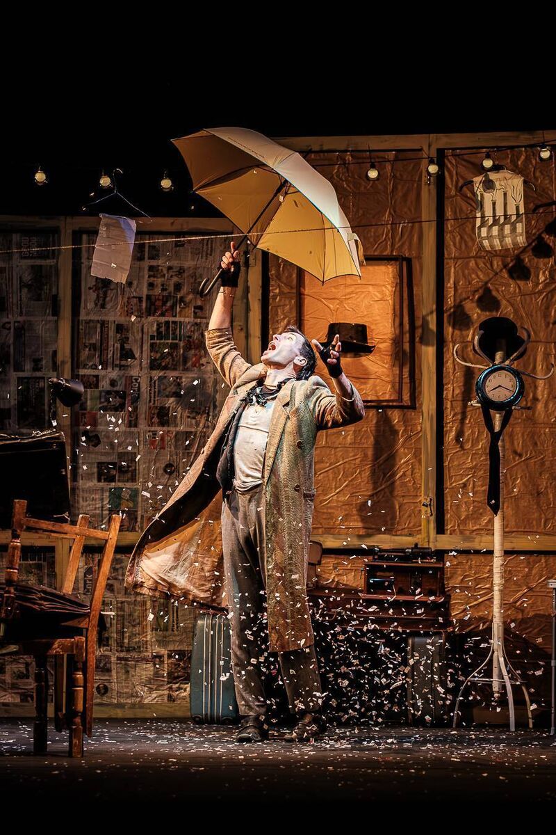 Will Flanagan as Monsieur Gusto Rossmore Theatre phot. Marcin Lewandowski 