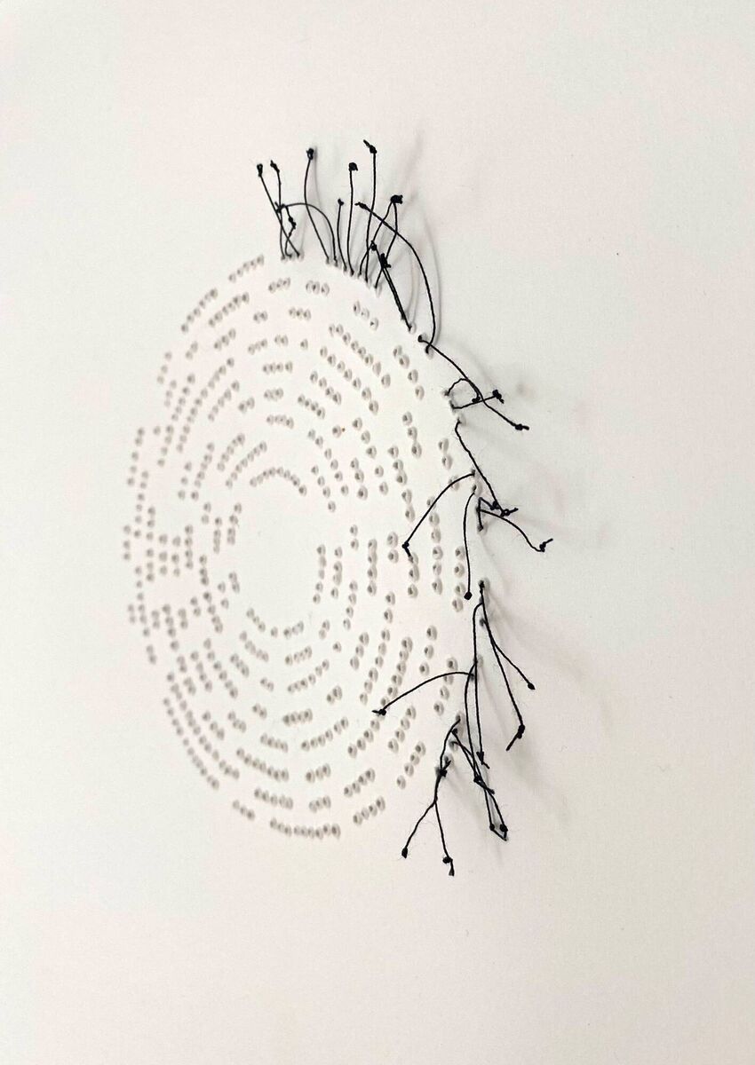 Textile art by Patsy Atkinson.