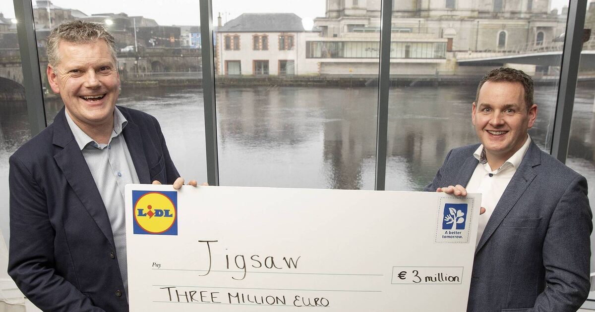 Lidl Irlande a finalisé son partenariat caritatif Jigsaw avec une collecte record de 3 millions d’euros