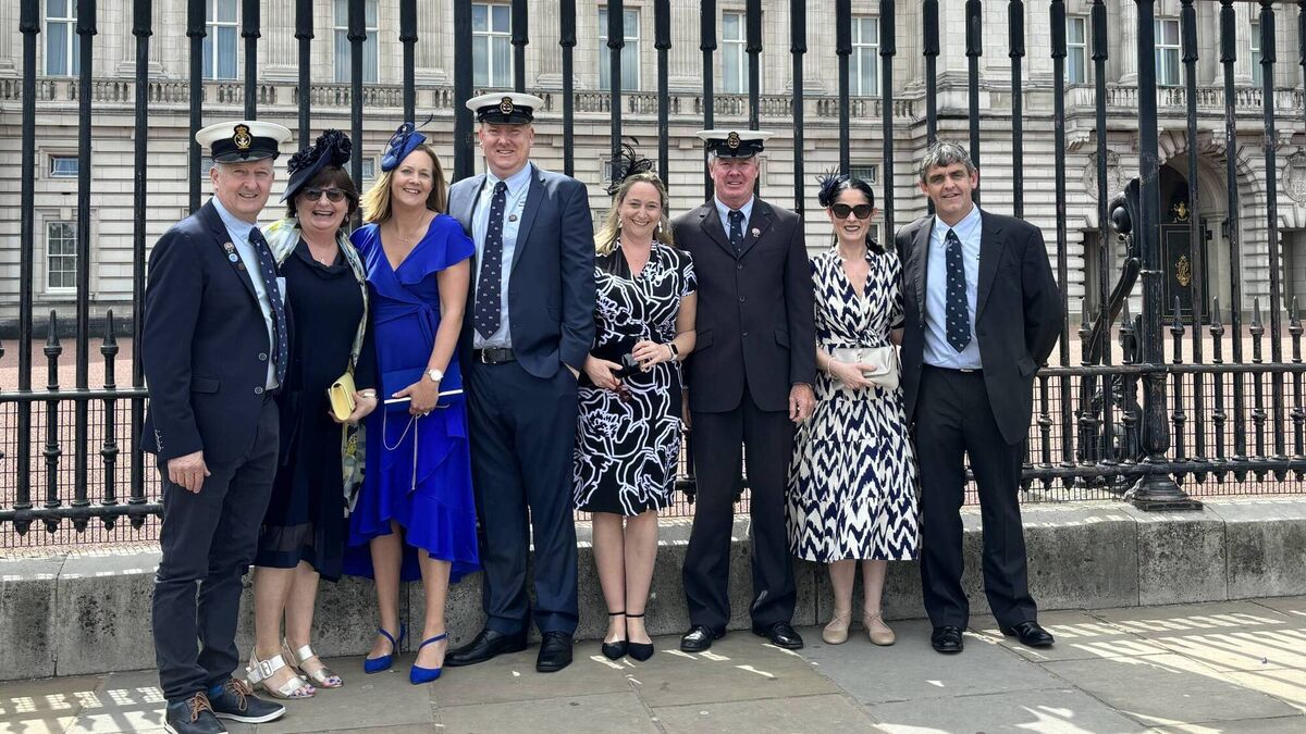 Cork RNLI volunteers attend Buckingham Palace garden party