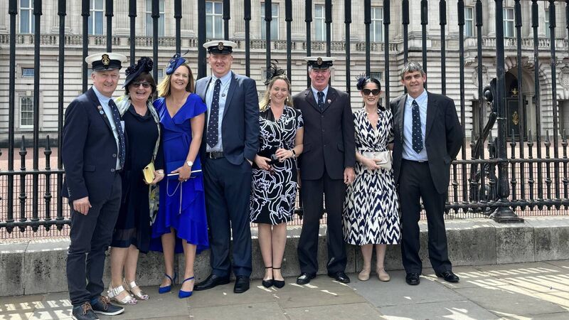 Cork RNLI volunteers attend Buckingham Palace garden party