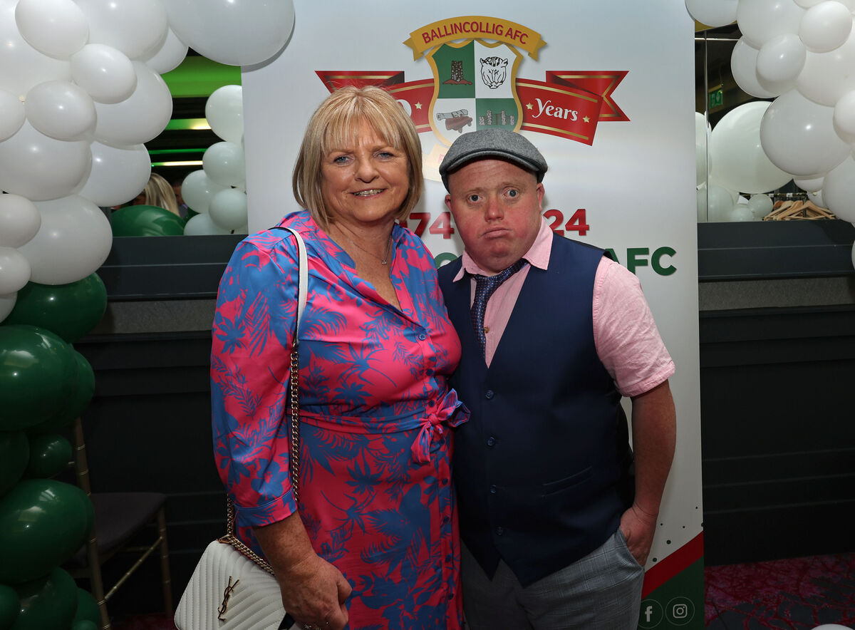  Martina and Stuart McCarthy at Ballincollig AFC's 50th anniversary at the Oriel House Hotel. Picture: Jim Coughlan