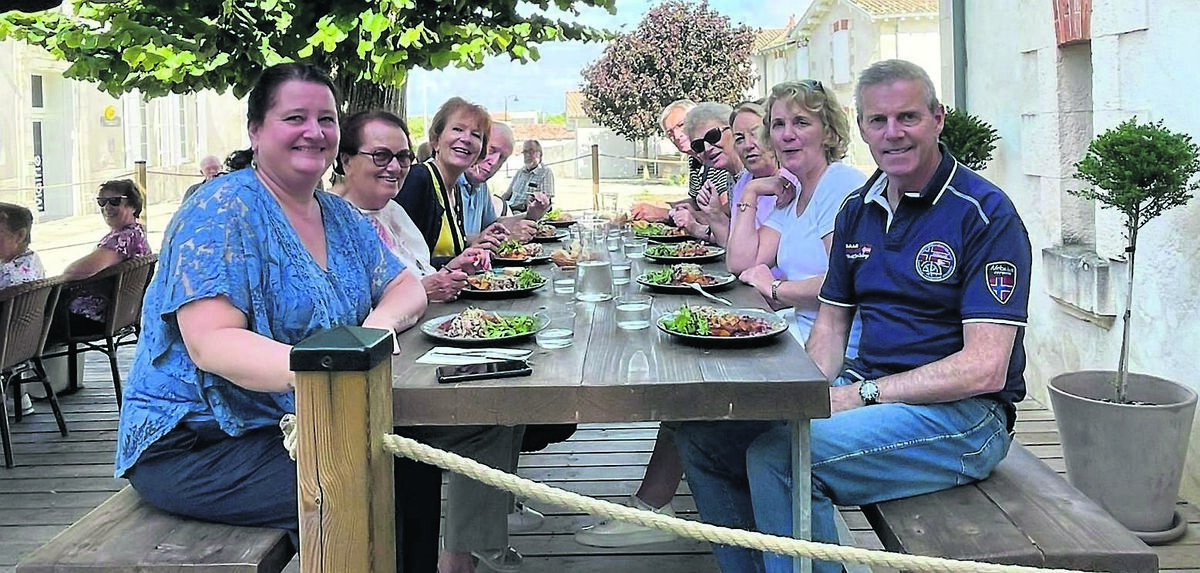 French president Dany Tissanie and Irish president Helen Duggan together as part of the twin town link-up between Midleton and Mignaloux-Beauvoir French president Dany Tissanie and Irish president Helen Duggan together as part of the twin town link-up between Midleton and Mignaloux-Beauvoir