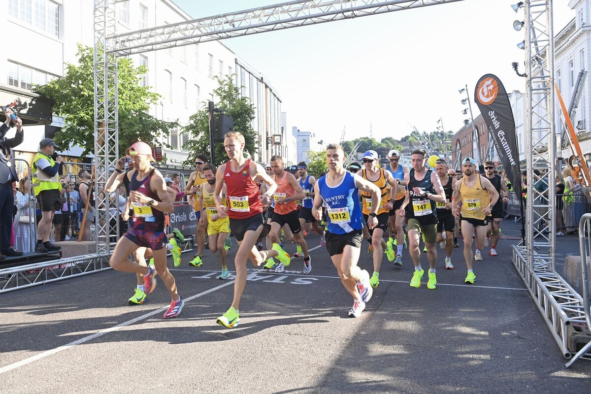 Runners at the Cork City Marathon 2024. Pic: Larry Cummins 