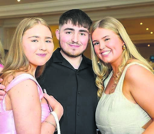 Aoife Barrett, Douglas; Conor Masterson, Rochestown, and Grace Cogan, Ballincollig, at the Bruce College graduation ceremony at the Metropole Hotel. Picture: John Allen
Aoife Barrett, Douglas; Conor Masterson, Rochestown, and Grace Cogan, Ballincollig, at the Bruce College graduation ceremony at the Metropole Hotel. Picture: John Allen