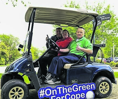 Sean Abbott, CEO at Cope Foundation, with Brian Cremin and Sheila Sheehan, who are supported by the Cope Foundation. Picture: Brian Lougheed
Sean Abbott, CEO at Cope Foundation, with Brian Cremin and Sheila Sheehan, who are supported by the Cope Foundation. Picture: Brian Lougheed