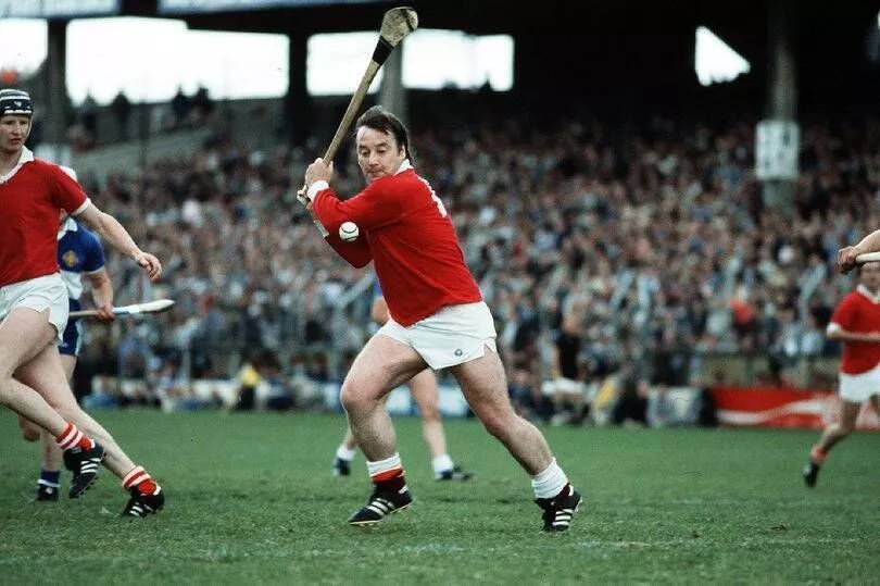 Cork's Seánie O'Leary in action against Laois in the Centenary Cup final at Croke Park in 1984. Picture: Inpho/Billy Stickland