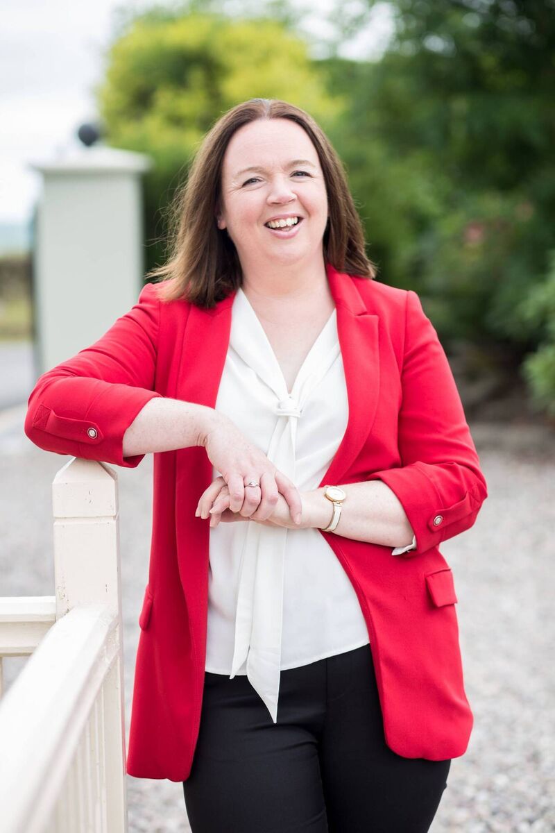 Susan Collins Duggan, owner of Cork-based Theatre Tricks Drama &amp; Communications and mum of three.