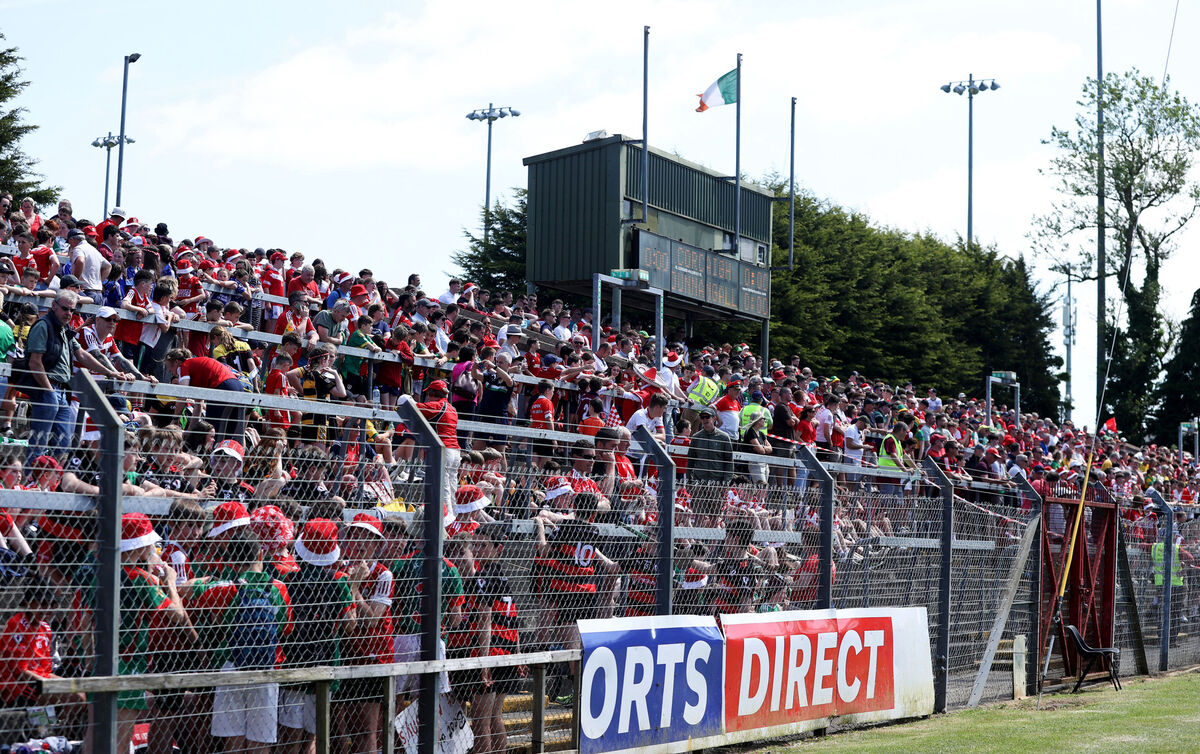 A view of one section of the crowd at the Cork v Donegal game at Páirc Uí Rinn. Picture: INPHO/Nick Elliott A view of one section of the crowd at the Cork v Donegal game at Páirc Uí Rinn. Picture: INPHO/Nick Elliott