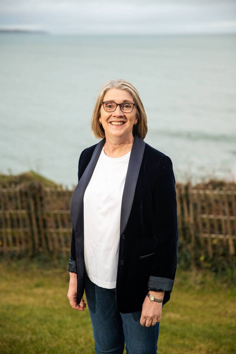 Carol Barrett, third generation of her family to run Dunmore House Hotel. Carol Barrett, third generation of her family to run Dunmore House Hotel.