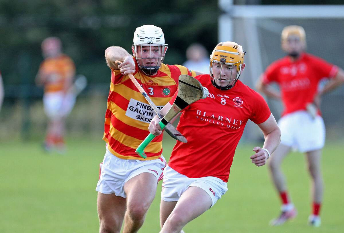 Shane Barrett on the move for Blarney. Picture: Jim Coughlan.