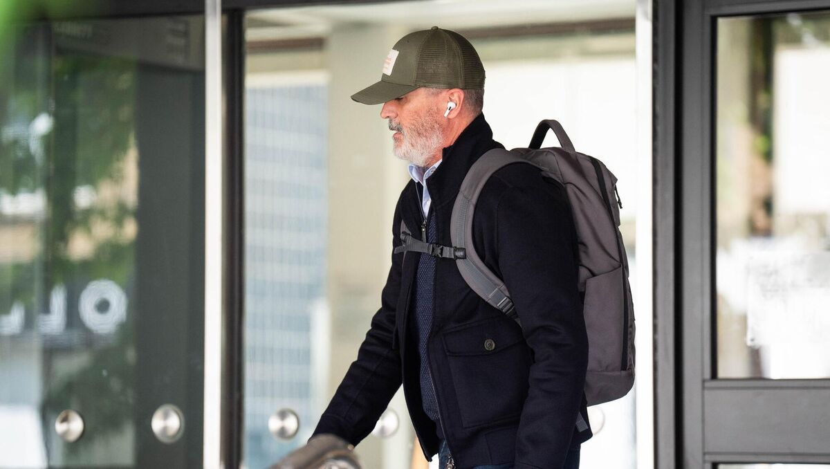 Football pundit and former Manchester United midfielder Roy Keane, leaves Highbury Corner Magistrates' Court, London. Picture: James Manning/PA Wire