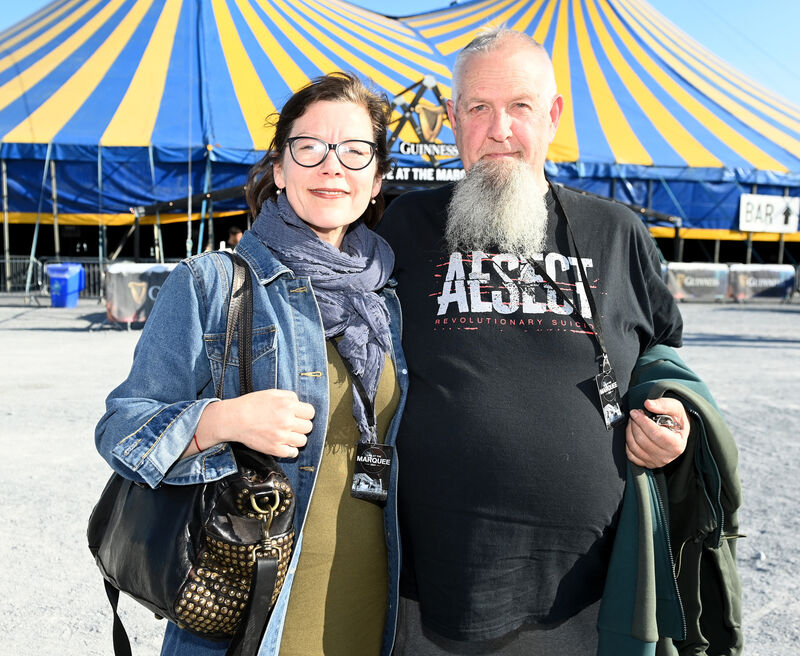 Mark and Gitana Smith from Charleville at the Damien Dempsey concert Live At The Marquee. Picture: Eddie O'Hare