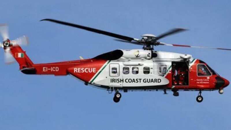 Medical evacuation takes place off coast