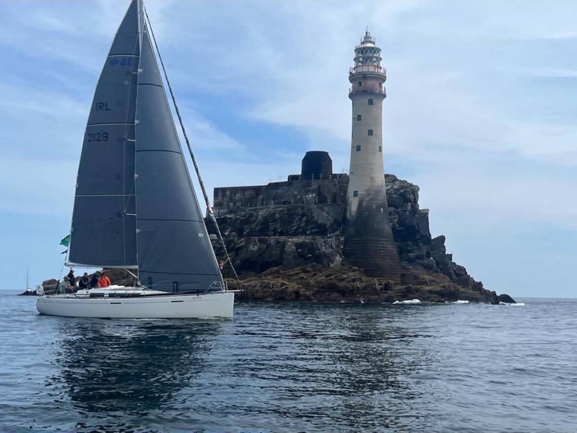 Sailor Molly Murphy on her family's boat 