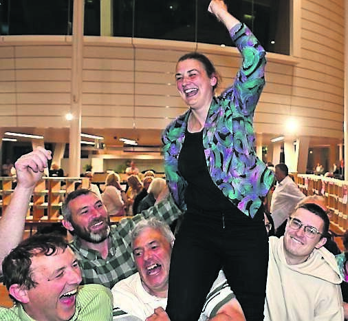 Cllr. Gobnait Moynihan, Fianna Fáil who topped the Macroom poll at the County Hall, Cork. Picture Dan Linehan Cllr. Gobnait Moynihan, Fianna Fáil who topped the Macroom poll at the County Hall, Cork. Picture Dan Linehan