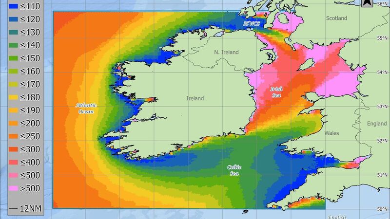 Wave energy potential off Ireland is huge