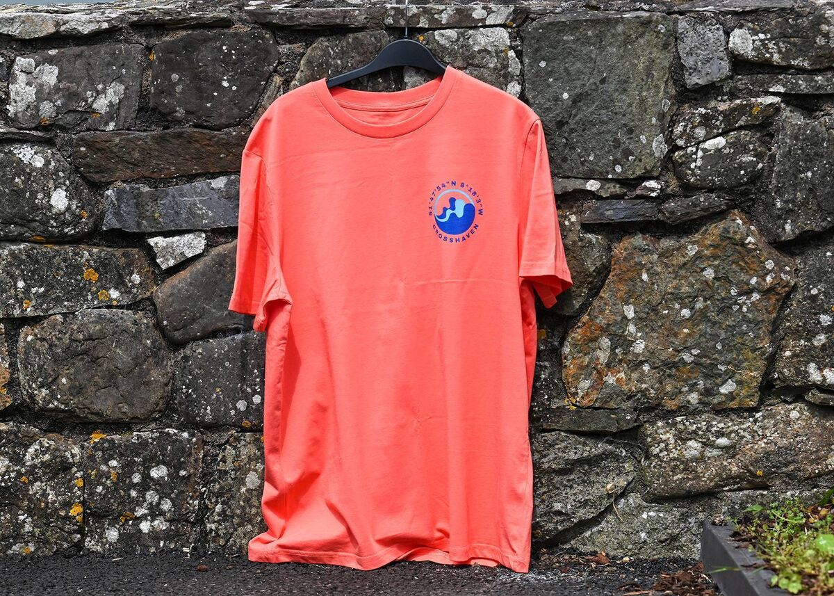 A t-shirt on sale at Cockleshell Crosshaven. A t-shirt on sale at Cockleshell Crosshaven.