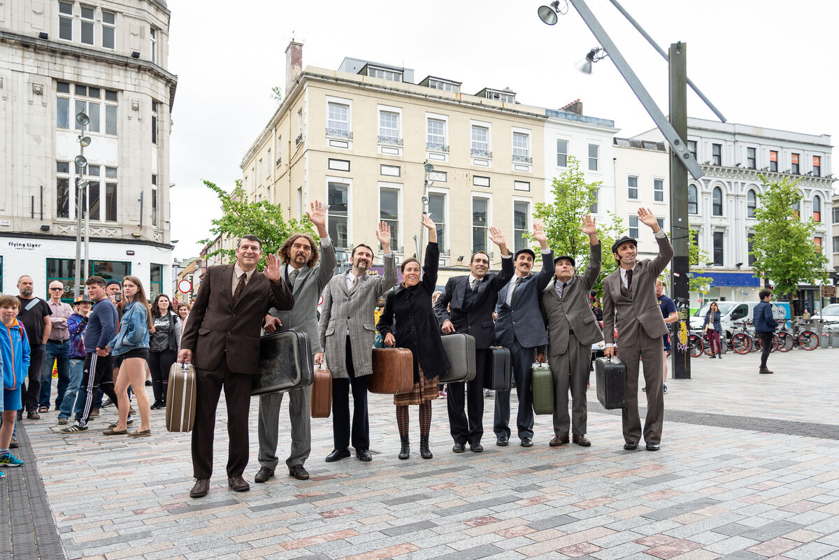 Celebrated outdoor theatre makers Kamchatka. 	Picture: Jed Niezgoda